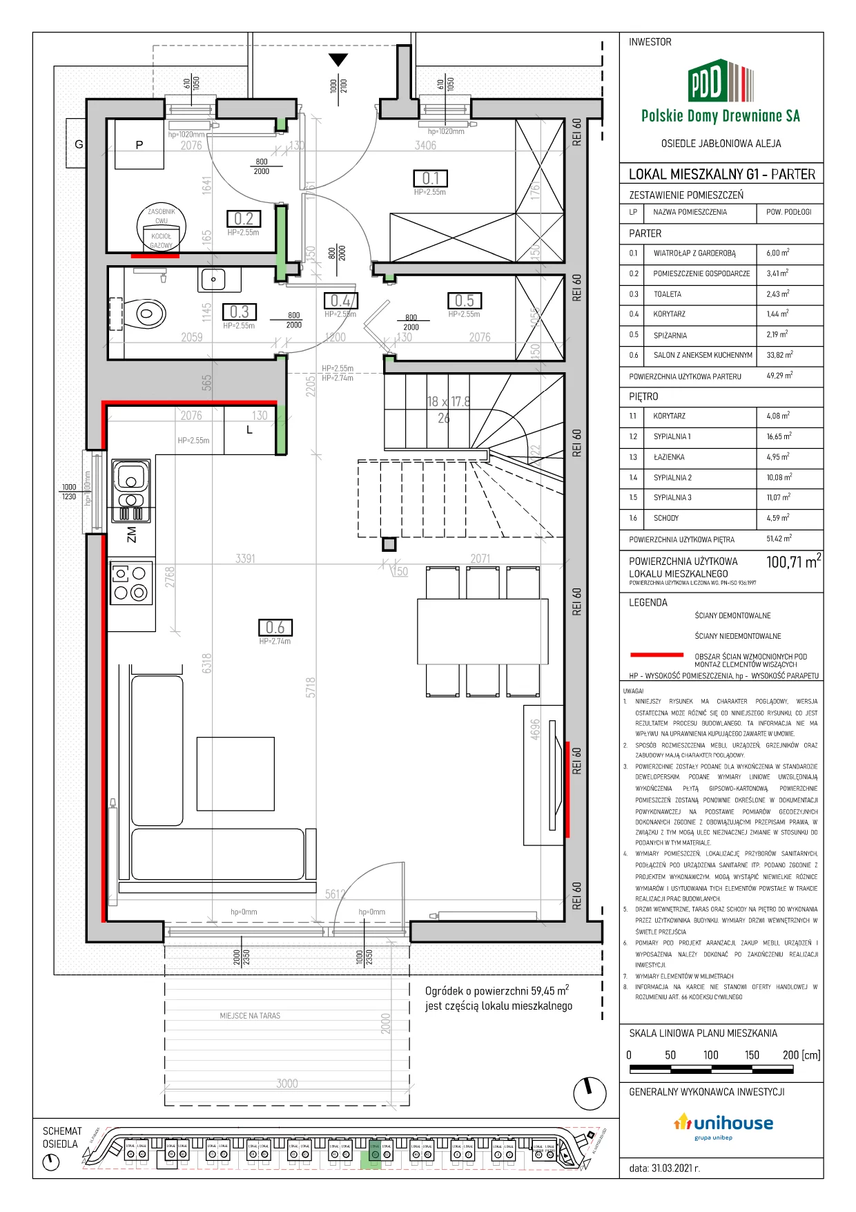 Dom 100,71 m², oferta nr G1, Osiedle Jabłoniowa Aleja, Choroszcz, ul. Rybacka