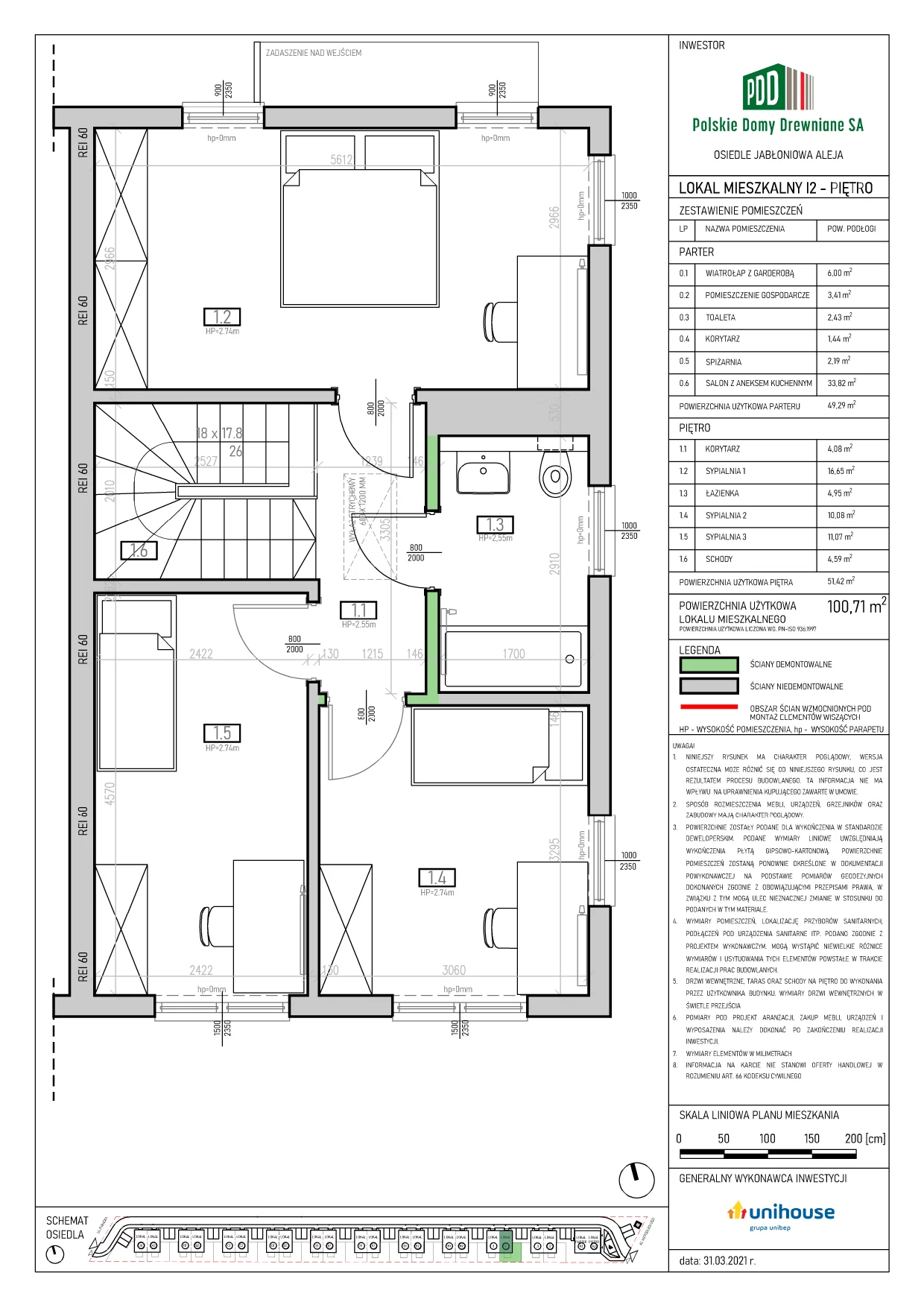 Dom 100,71 m², oferta nr I2, Osiedle Jabłoniowa Aleja, Choroszcz, ul. Rybacka