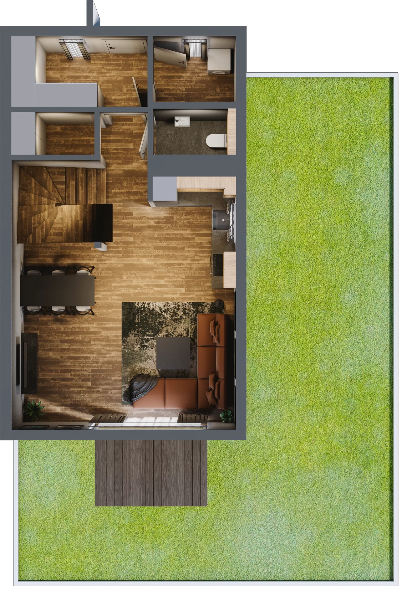 Dom 100,71 m², oferta nr A2, Osiedle Jabłoniowa Aleja, Choroszcz, ul. Rybacka