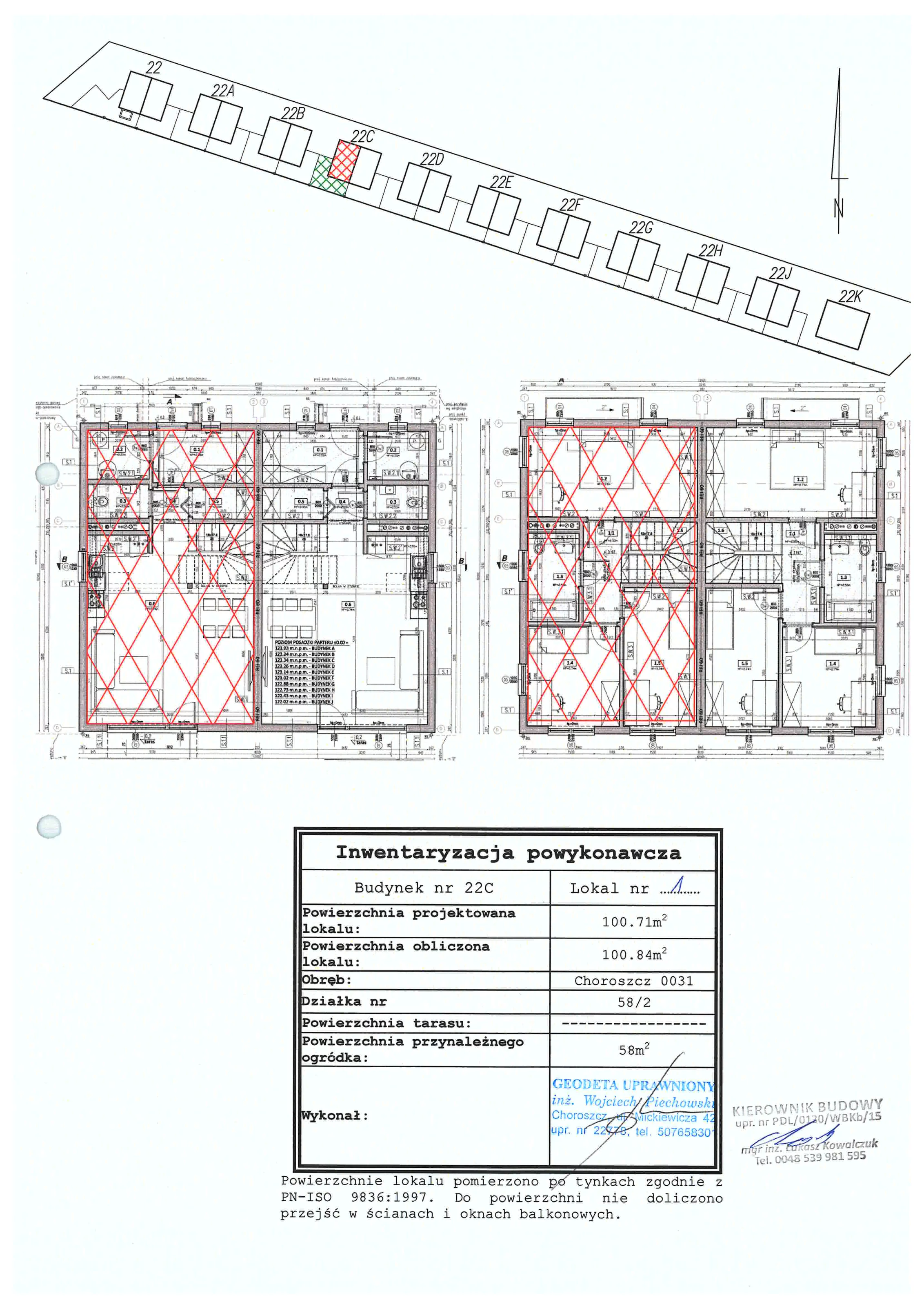 Dom 100,84 m², oferta nr C1-lokal wykończony "pod klucz", Osiedle Jabłoniowa Aleja, Choroszcz, ul. Rybacka