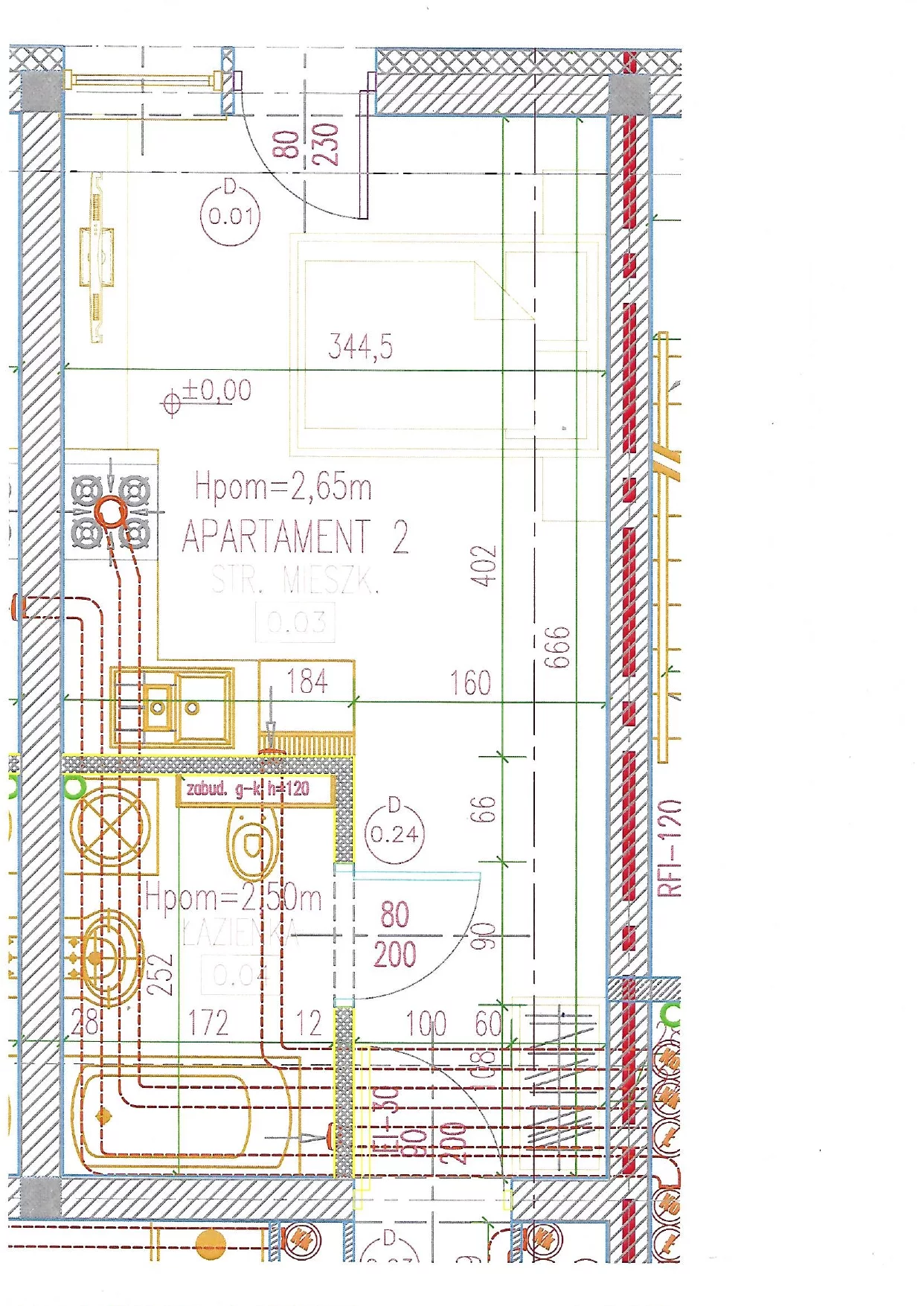 Apartament 22,40 m², parter, oferta nr 2, Perła Mórz, Sianożęty, ul. Lotnicza 1