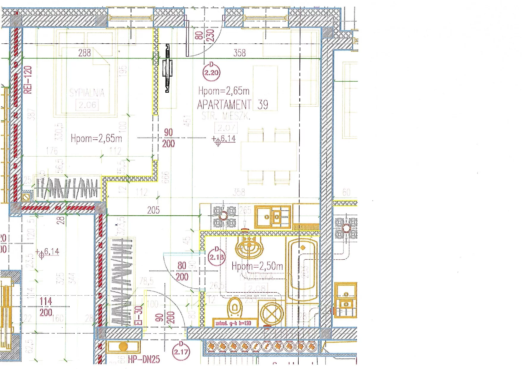 2 pokoje, apartament 37,34 m², piętro 2, oferta nr 39, Perła Mórz, Sianożęty, ul. Lotnicza 1