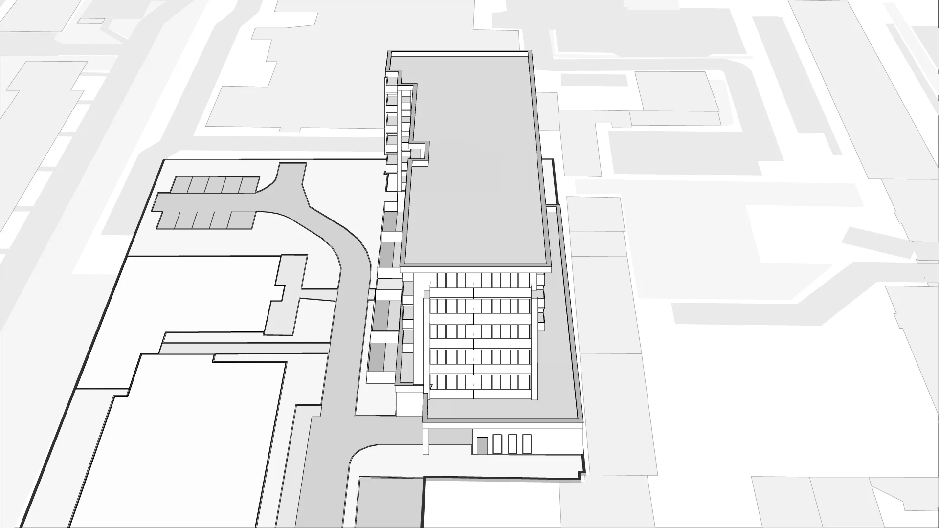 Wirtualna makieta 3D apartamentu 40.7 m², B 1.10