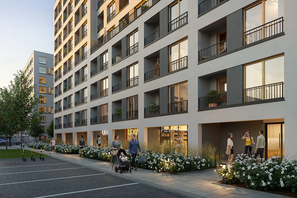 Apartamenty Home Factory etap III Warszawa Praga Północ ul. Kotsisa
