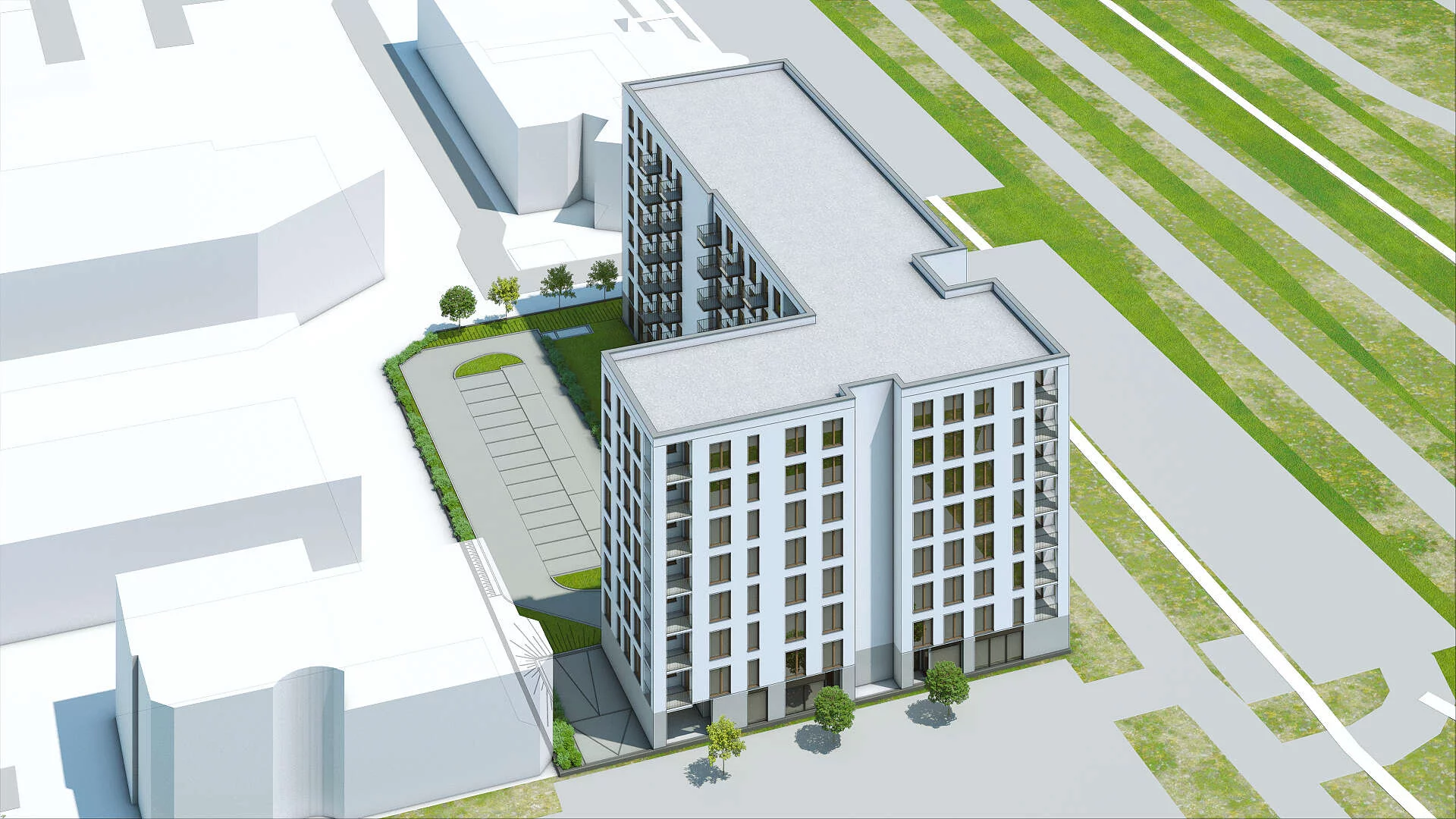 Nowe Mieszkanie, 51,70 m², 2 pokoje, 6 piętro, oferta nr A.M6.17