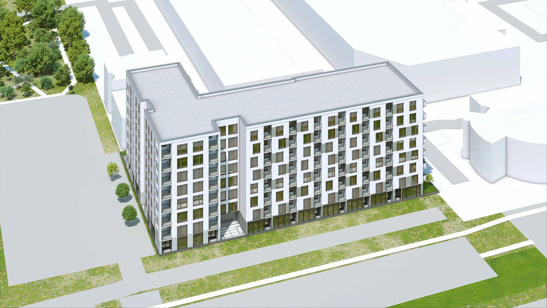 Nowe Mieszkanie, 45,72 m², 2 pokoje, 2 piętro, oferta nr A.M2.06