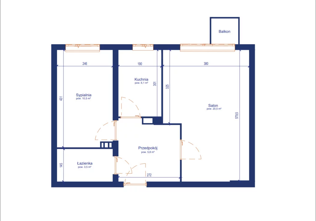 Apartamenty 53795/2517/OMS Warszawa Targówek Krasnobrodzka