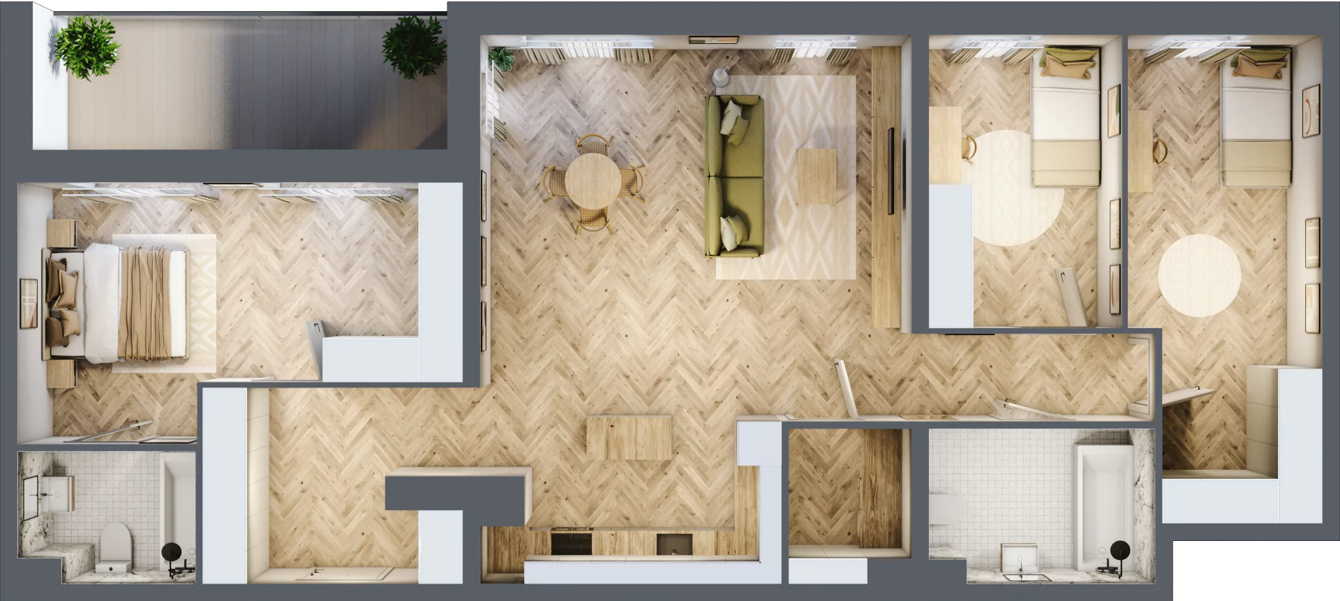 4 pokoje, mieszkanie 110,58 m², piętro 5, oferta nr M87, Nowa Częstochowa Mościckiego, Częstochowa, Częstochówka-Parkitka, ul. Mościckiego
