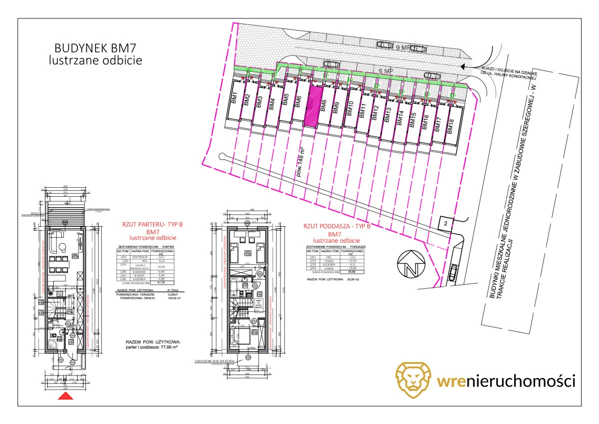 Dom 77,66 m², oferta nr , 581289, Lubin, Małomicka