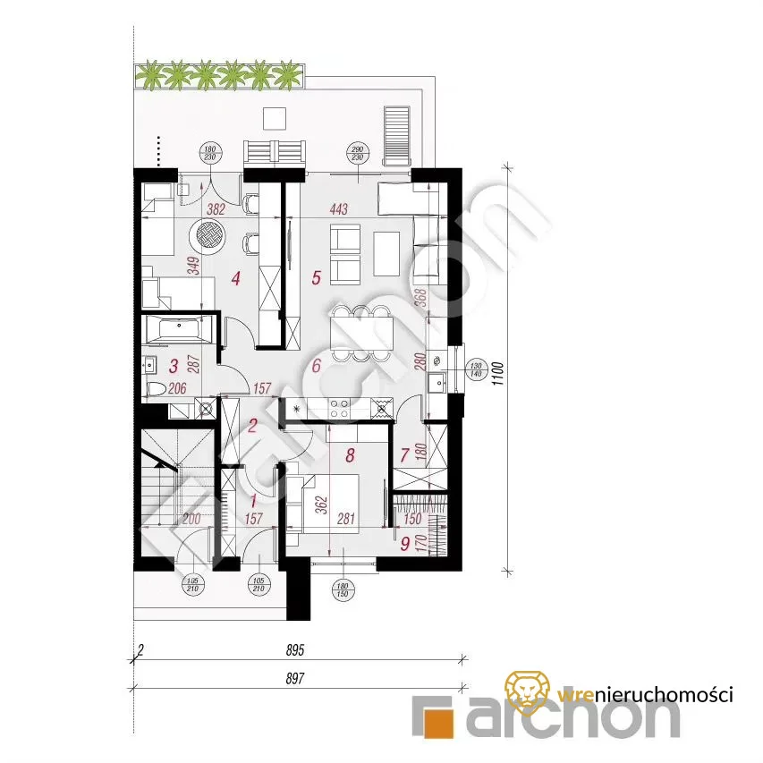 Dom 71,74 m², oferta nr , 385834, Wrocław, Psie Pole-Zawidawie, Zakrzów, Paryska
