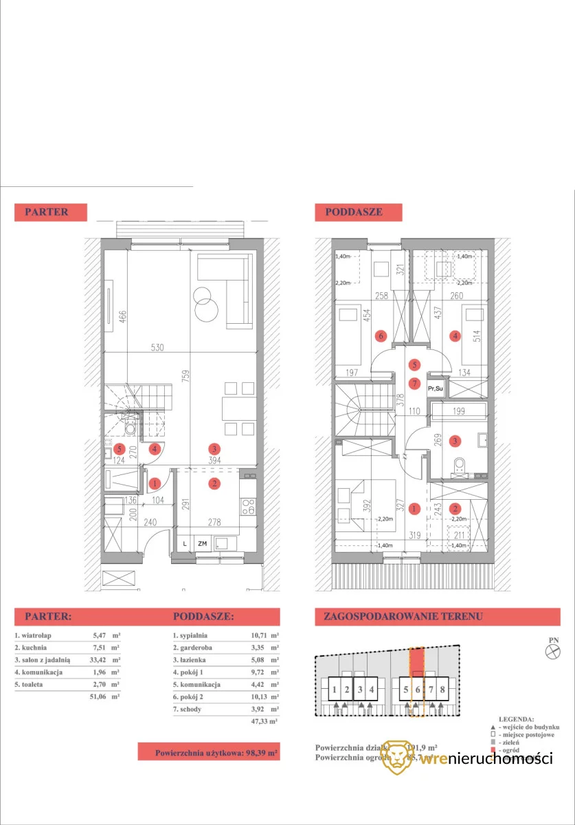 Dom na sprzedaż, 98,39 m², oferta nr 497004