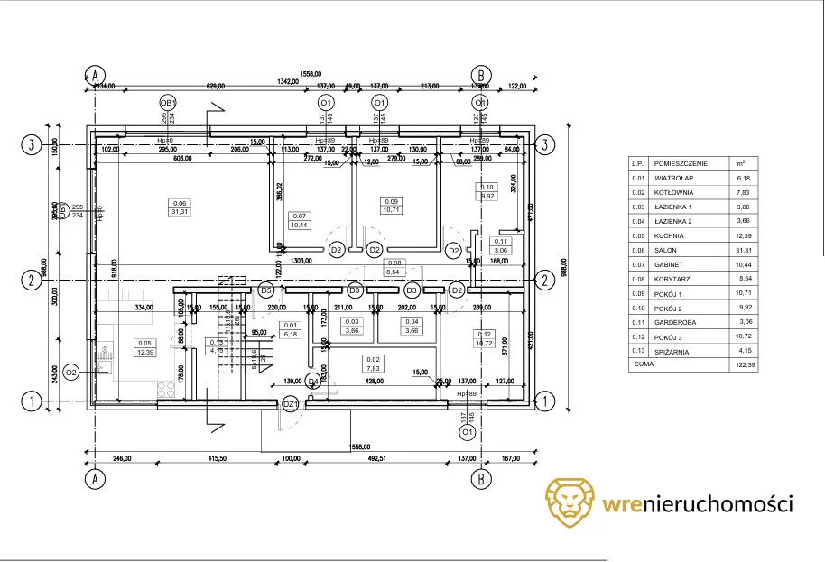 Dom 122,39 m², oferta nr , 102324, Piotrowice