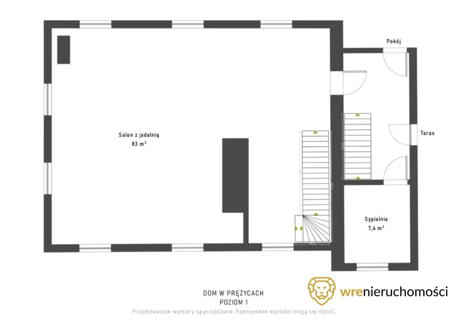 Dom 434,00 m², oferta nr , 758654, Prężyce