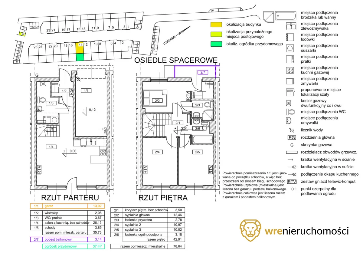 Dom i rezydencja 95,00 m², oferta nr , 550305, Radwanice, Spacerowa