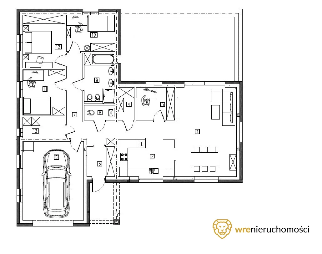 Dom 146,58 m², oferta nr , 577369, Jordanów Śląski, Bursztynowa