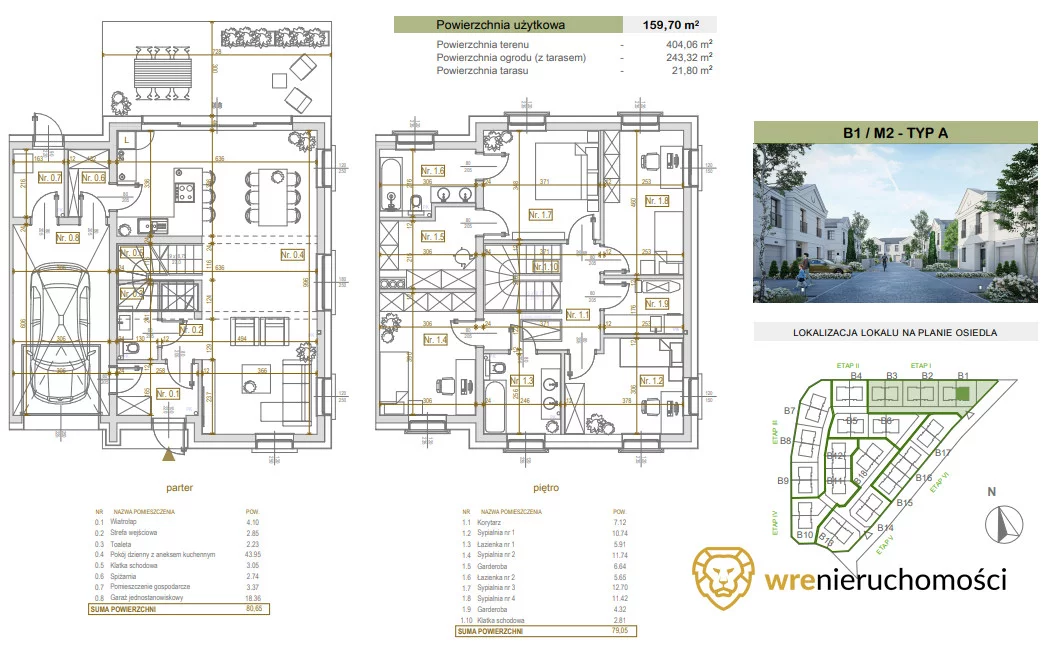 Dom 159,71 m², oferta nr , 569940, Cesarzowice