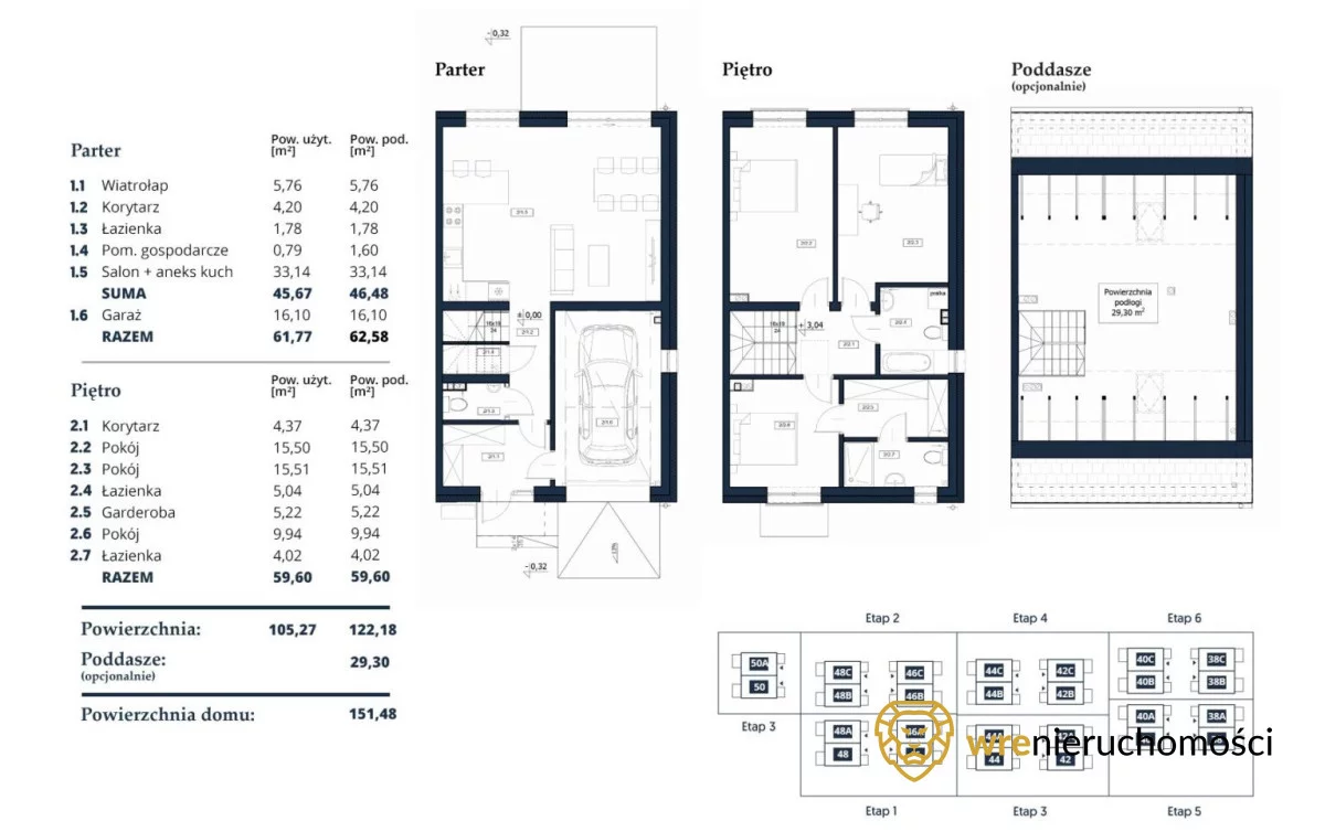 Dom 122,18 m², oferta nr , 586607, Iwiny, Miodowa