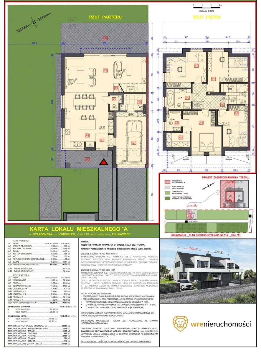 Dom 168,16 m², oferta nr , 367216, Wrocław, Polanowice-Poświętne-Ligota, Polanowice, Stradomska