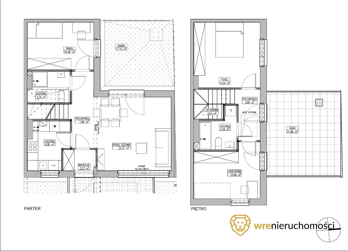 Dom 86,00 m², oferta nr , 591255, Wrocław, Jagodno