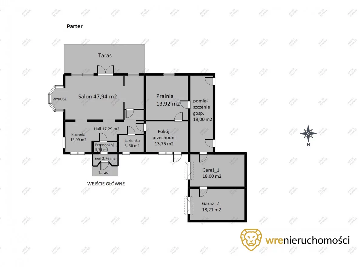 Dom 229,74 m², oferta nr , 484612, Henryków-Urocze