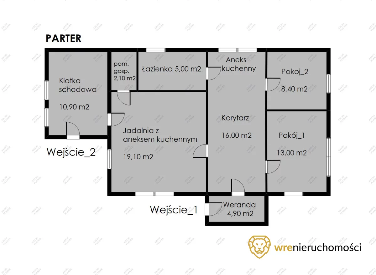 Dom 153,90 m², oferta nr , 439003, Piwniczna-Zdrój