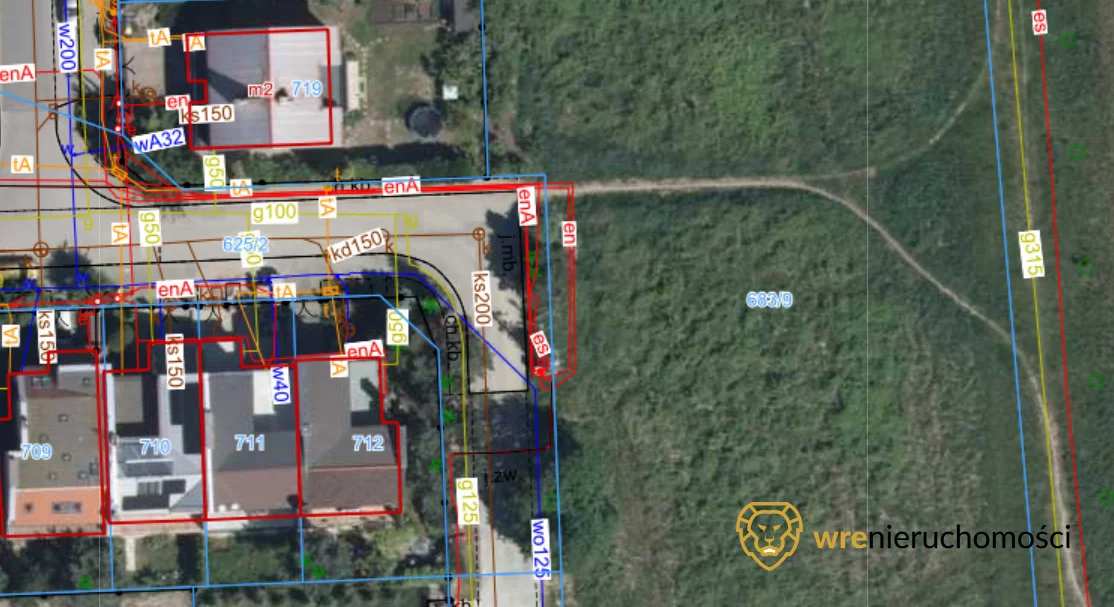 Działka 9 013,00 m², oferta nr , 722580, Wrocław, Żerniki, Andrzeja Kmicica