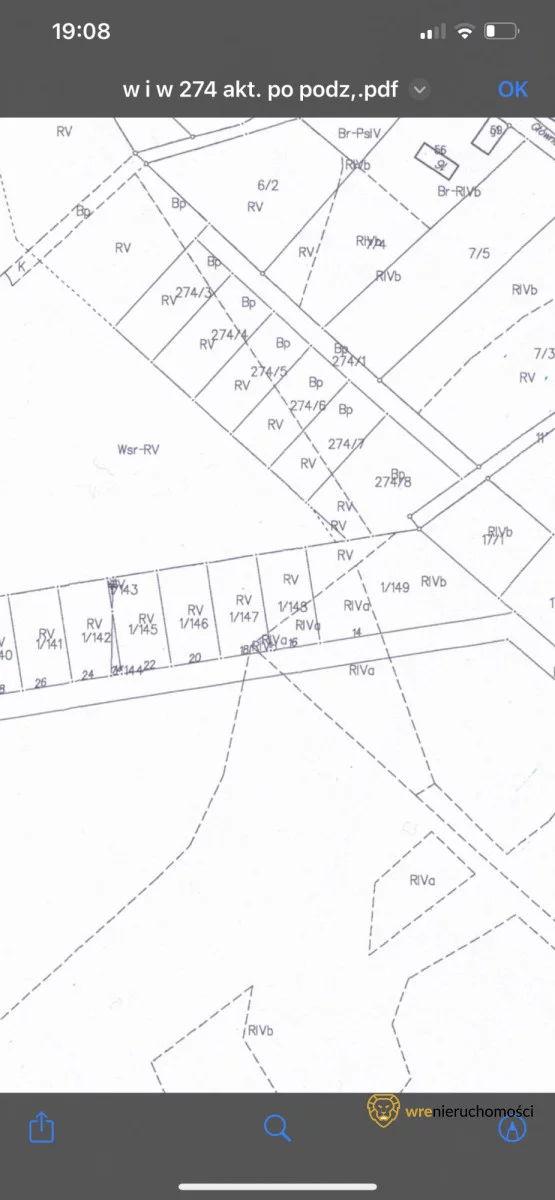 Działka 2 328,00 m², oferta nr , 286876863, Brzezinki
