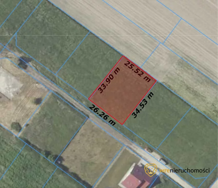 Działka 900,00 m², oferta nr , 232718, Dobroszyce