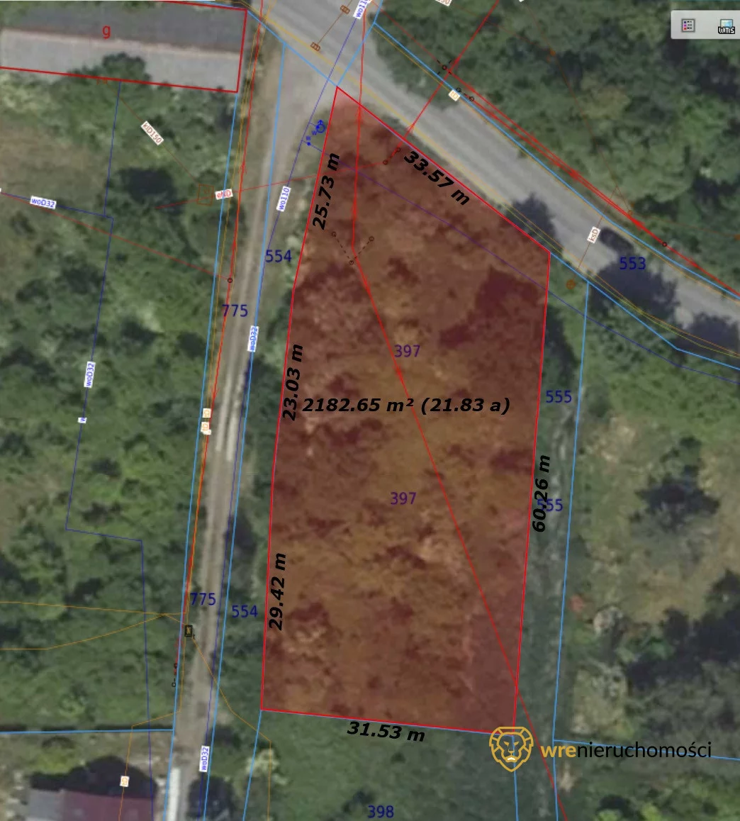 Działka 2 300,00 m², oferta nr , 802216, Pęgów, Dworcowa