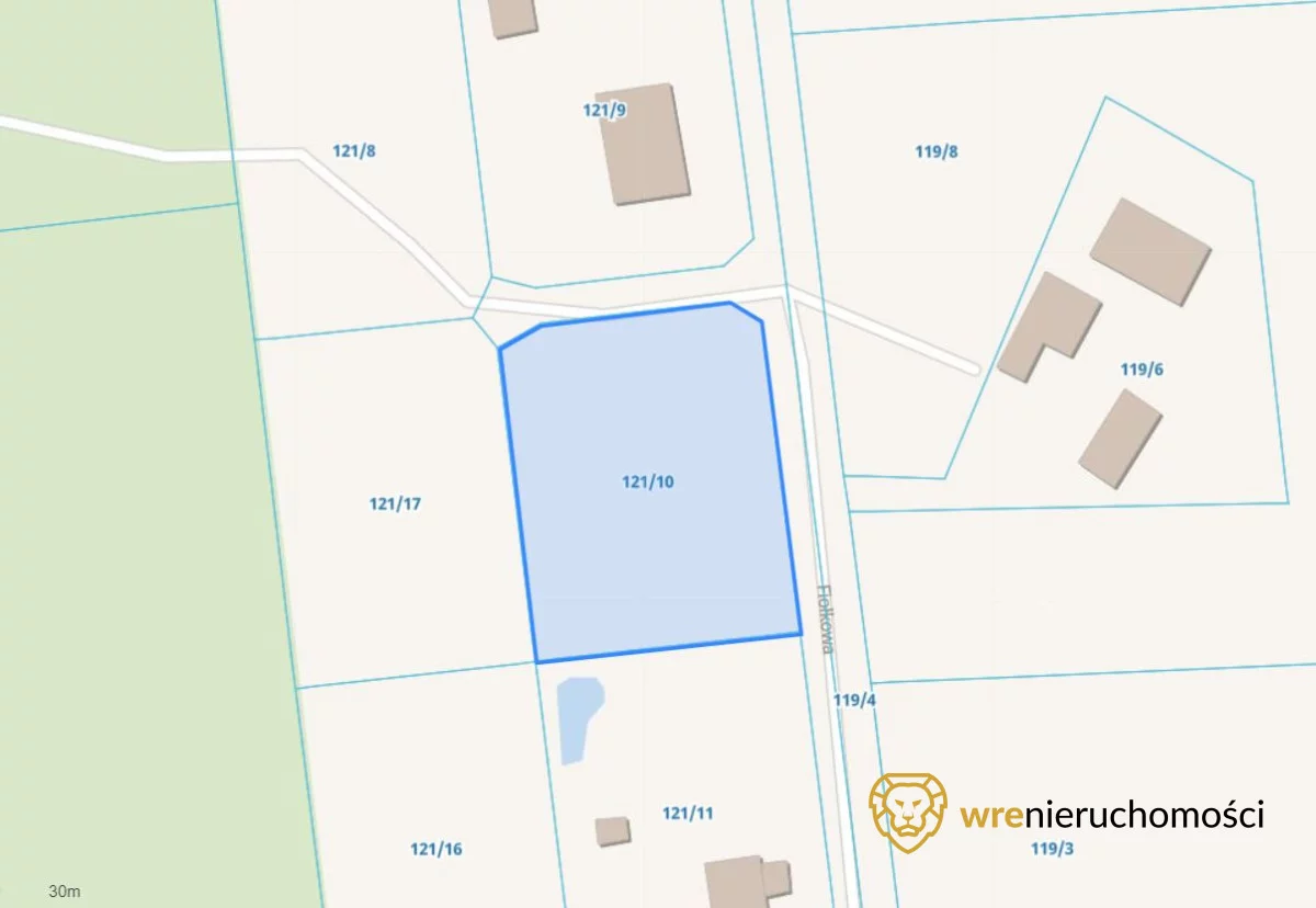Działka 1 659,00 m², oferta nr , 363721, Lubnów, Fiołkowa