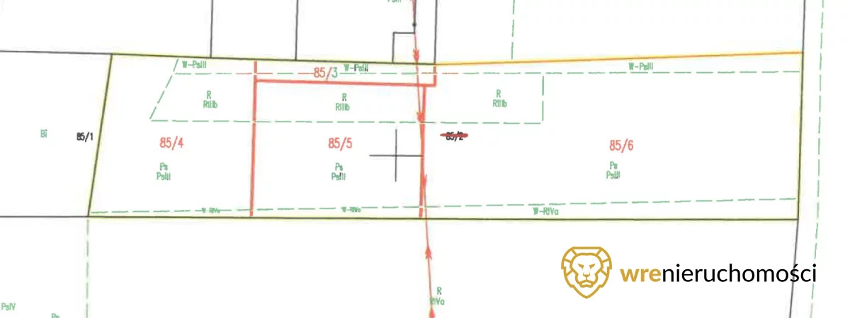 Działka 2 180,00 m², oferta nr , 717702, Giebułtów