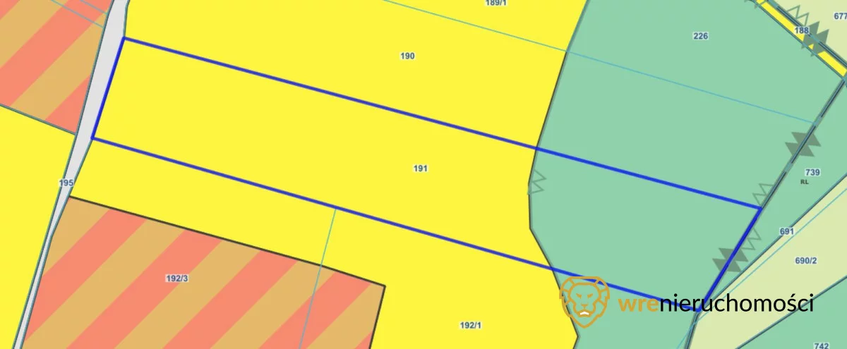 Działka 54 700,00 m², oferta nr , 974888, Kałużna