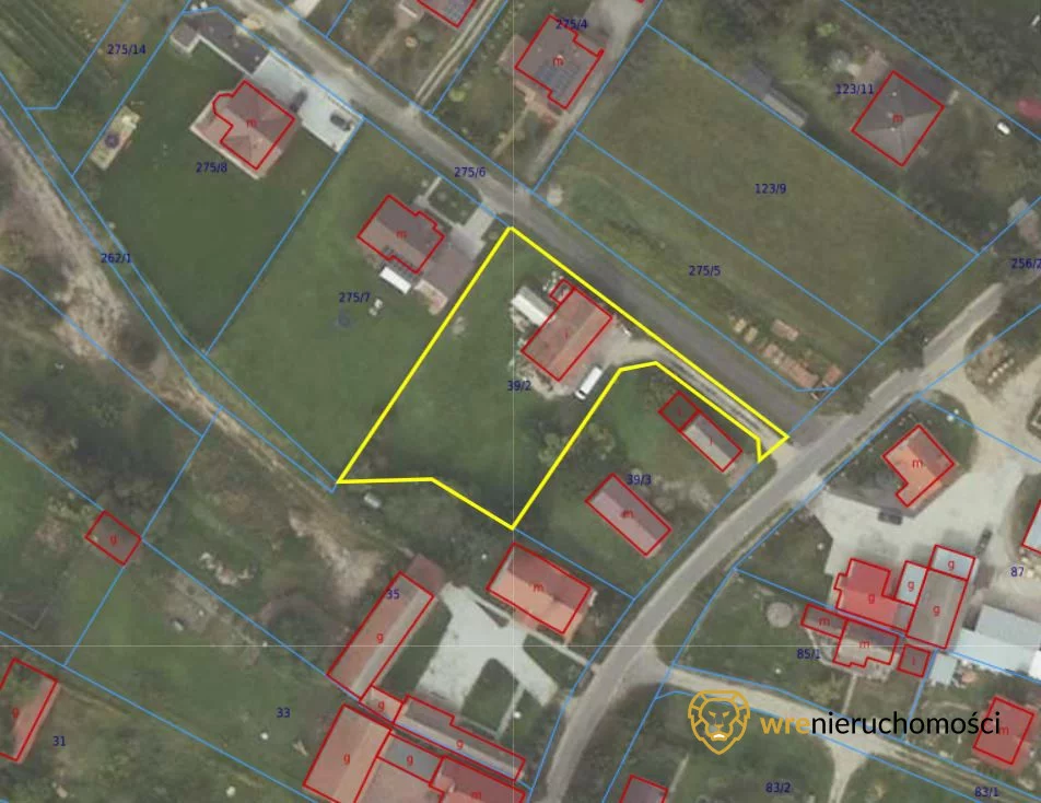 Działka 1 850,00 m², oferta nr , 768385, Kobylice