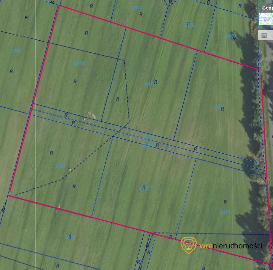 Działka 3 371,00 m², oferta nr , 120522, Wróblowice, Lutyńska