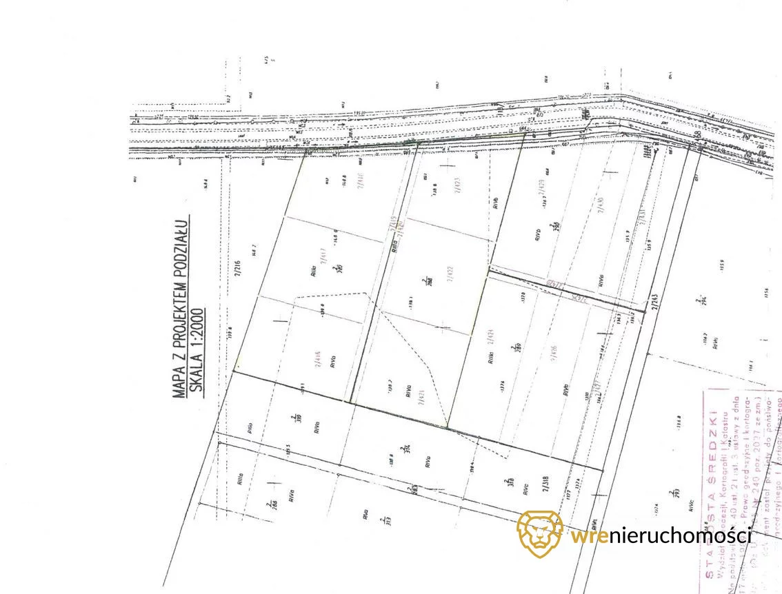 Działka 3 371,00 m², oferta nr , 120522, Wróblowice, Lutyńska