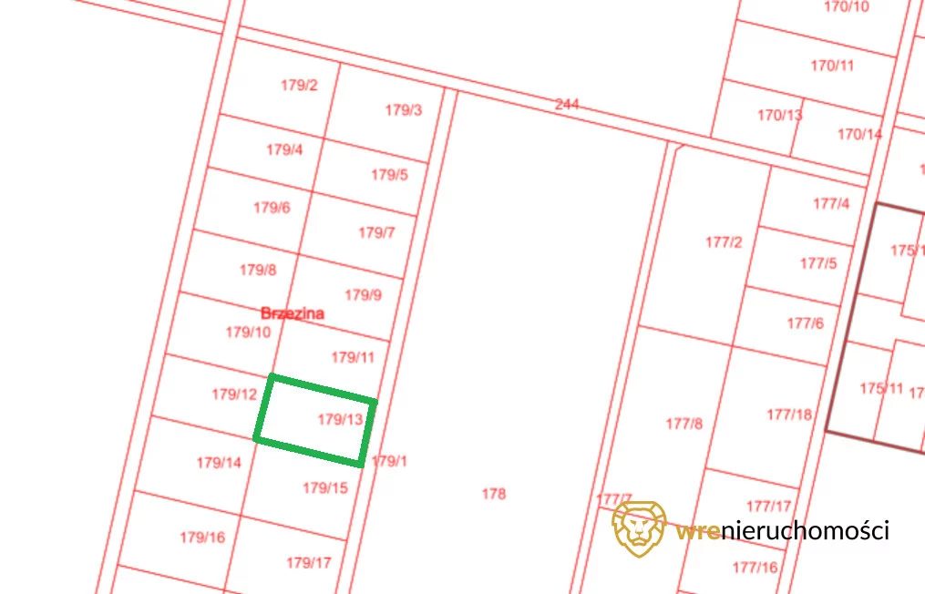 Działka 1 156,00 m², oferta nr , 281604, Brzezina, Markowa