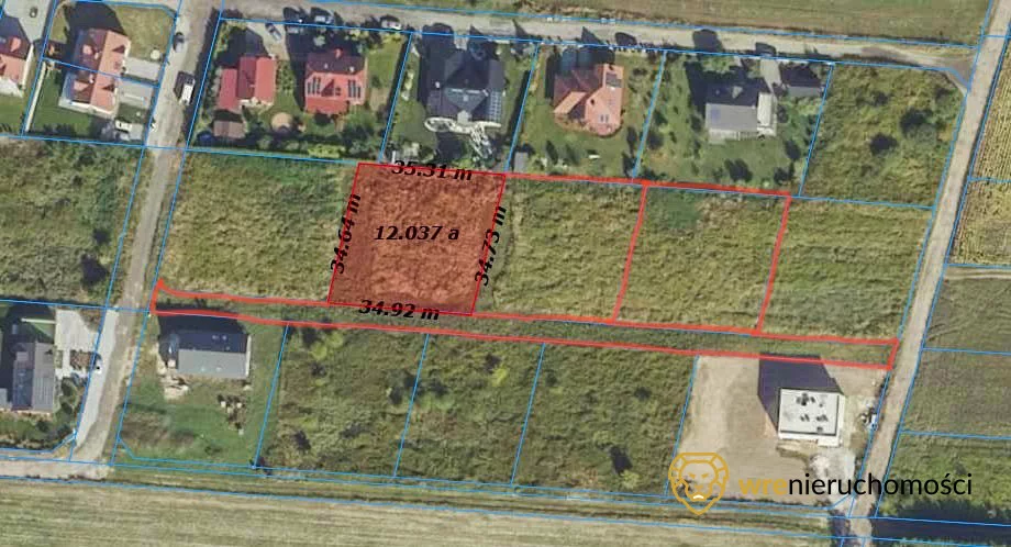 Działka 1 200,00 m², oferta nr , 235158, Pęgów
