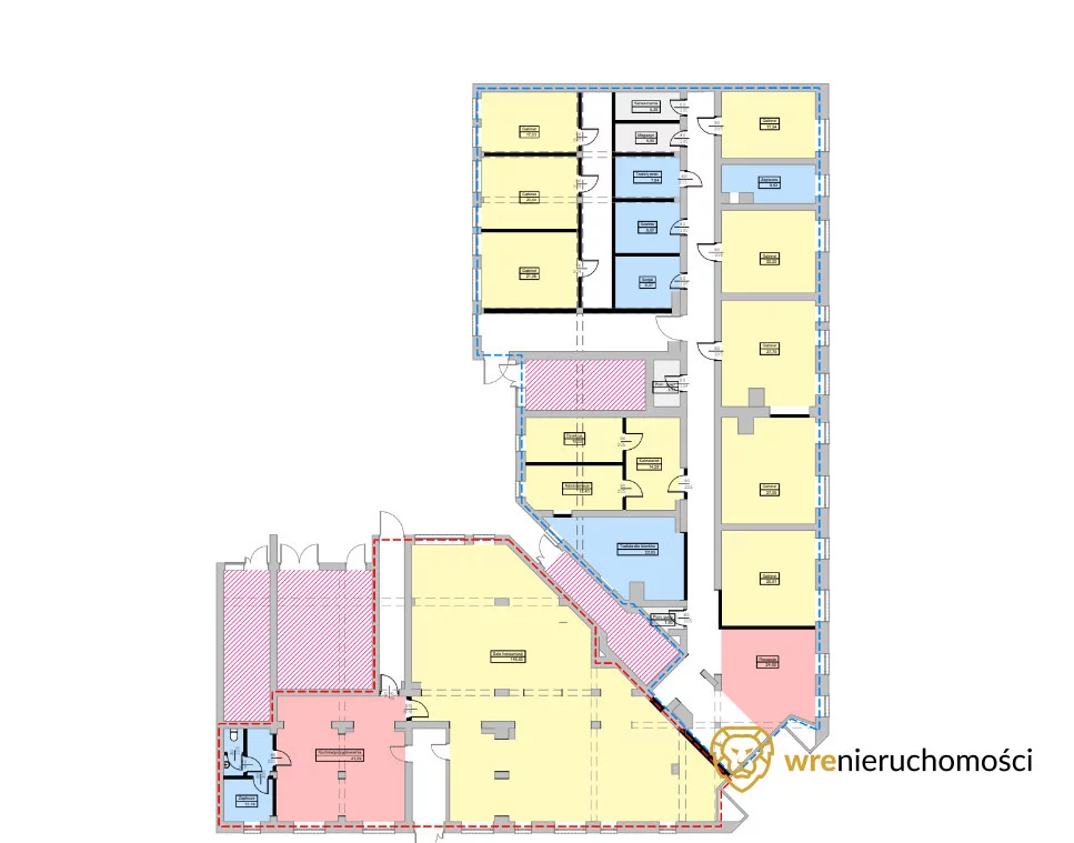 Lokal użytkowy 143,00 m², Wrocław, Biskupin-Sępolno-Dąbie-Bartoszowice, Śródmieście, Bolesława Chrobrego, Sprzedaż