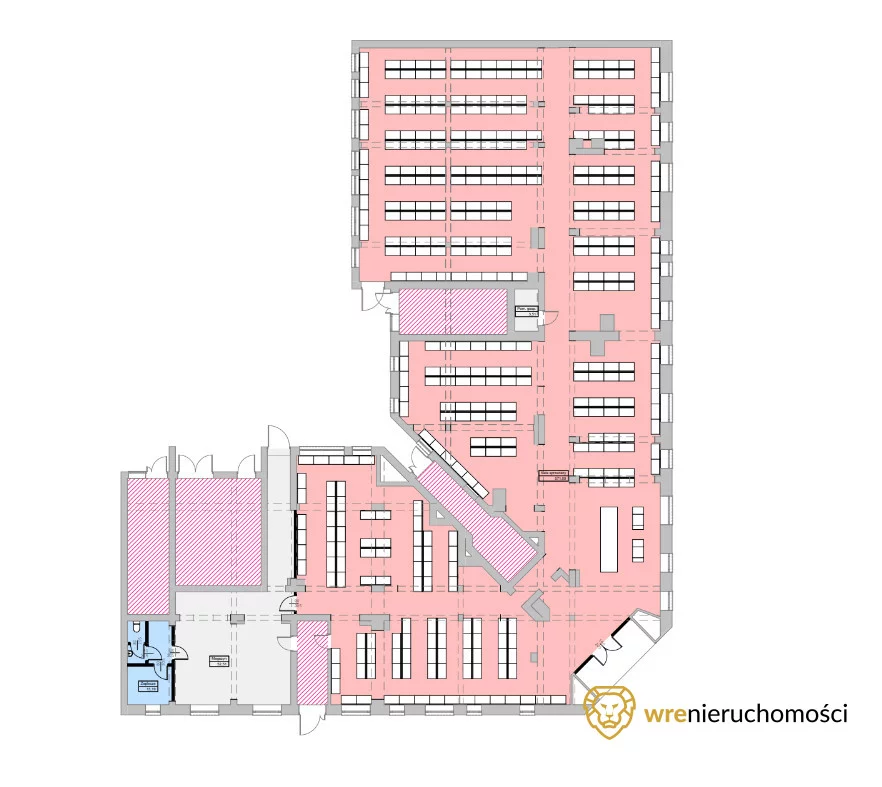 Lokal użytkowy 691,00 m², Wrocław, Biskupin-Sępolno-Dąbie-Bartoszowice, Śródmieście, Bolesława Chrobrego, Sprzedaż