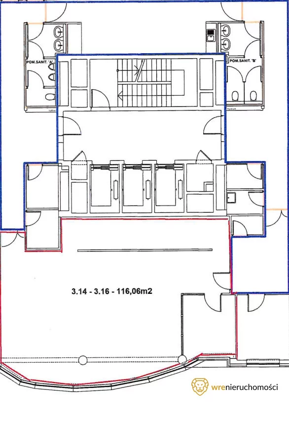 Biuro 117,00 m², oferta nr , 346063, Wrocław, Fabryczna, Legnicka