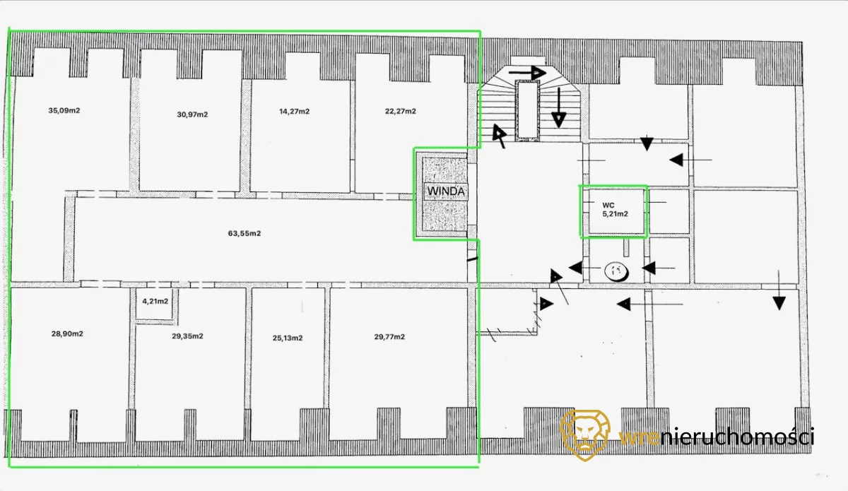 Biuro 22,00 m², oferta nr , 425837, Wrocław, Stare Miasto, Świdnicka