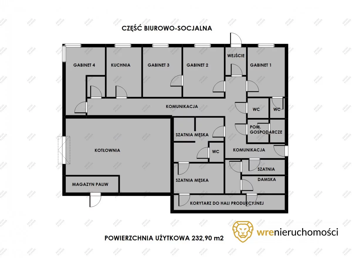 Magazyn 2 252,90 m², oferta nr , 671139, Brzeg