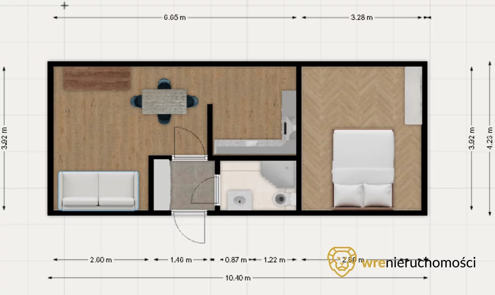 2 pokoje, mieszkanie 36,50 m², piętro 11, oferta nr , 845215, Wrocław, Gądów-Popowice Południowe, Popowice, Białowieska