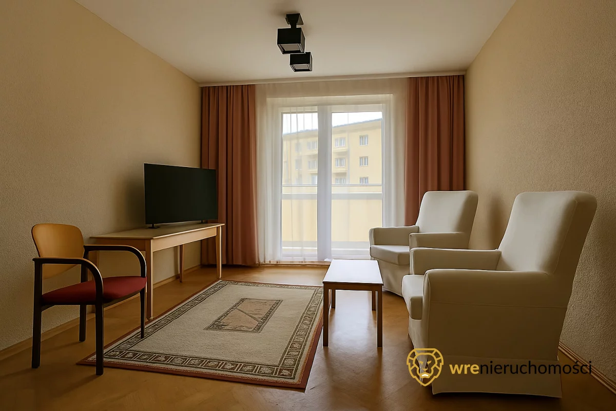 Mieszkanie dwupokojowe 52,30 m², Wrocław, Marcina Kromera, Sprzedaż