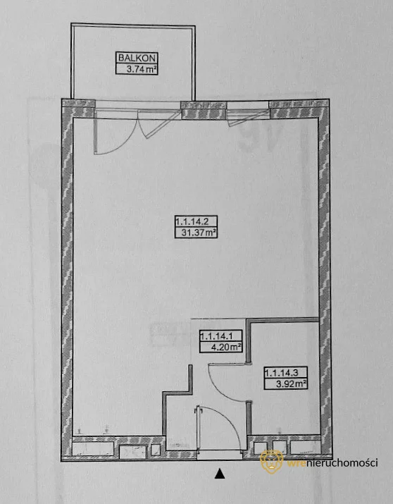 2 pokoje, mieszkanie 40,00 m², piętro 1, oferta nr , 868113, Wrocław, Biskupin-Sępolno-Dąbie-Bartoszowice, Śródmieście, Mieszczańska