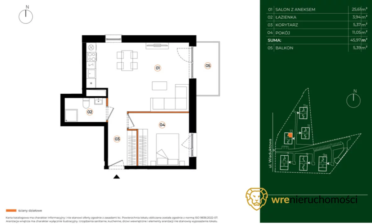 Apartamenty 394479 Wrocław Brochów Wiaduktowa