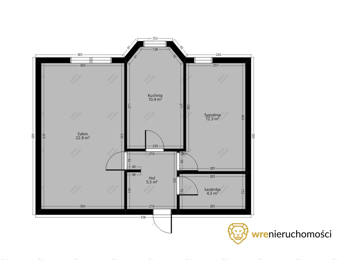 2 pokoje, mieszkanie 55,40 m², piętro 4, oferta nr , 130335, Wrocław, Przedmieście Oławskie, Zgodna