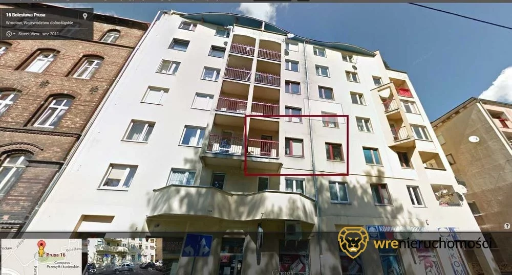 3 pokoje, mieszkanie 65,52 m², piętro 2, oferta nr , 775528, Wrocław, Biskupin-Sępolno-Dąbie-Bartoszowice, Śródmieście, Bolesława Prusa