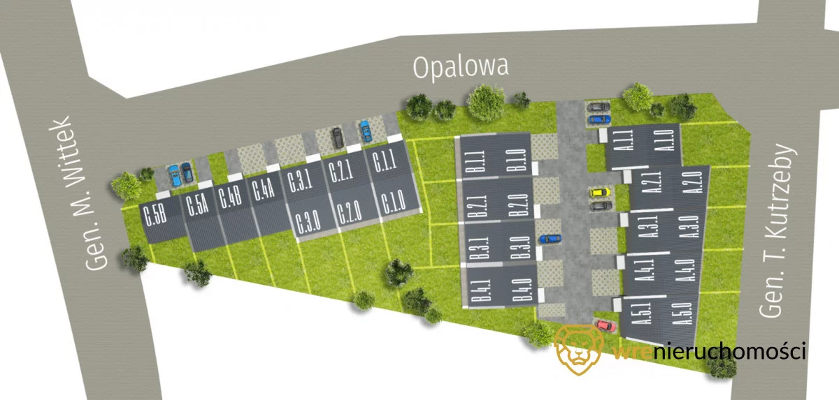 3 pokoje, mieszkanie 120,24 m², piętro 1, oferta nr , 477297, Wrocław, Ołtaszyn, Gen. Tadeusza Kutrzeby