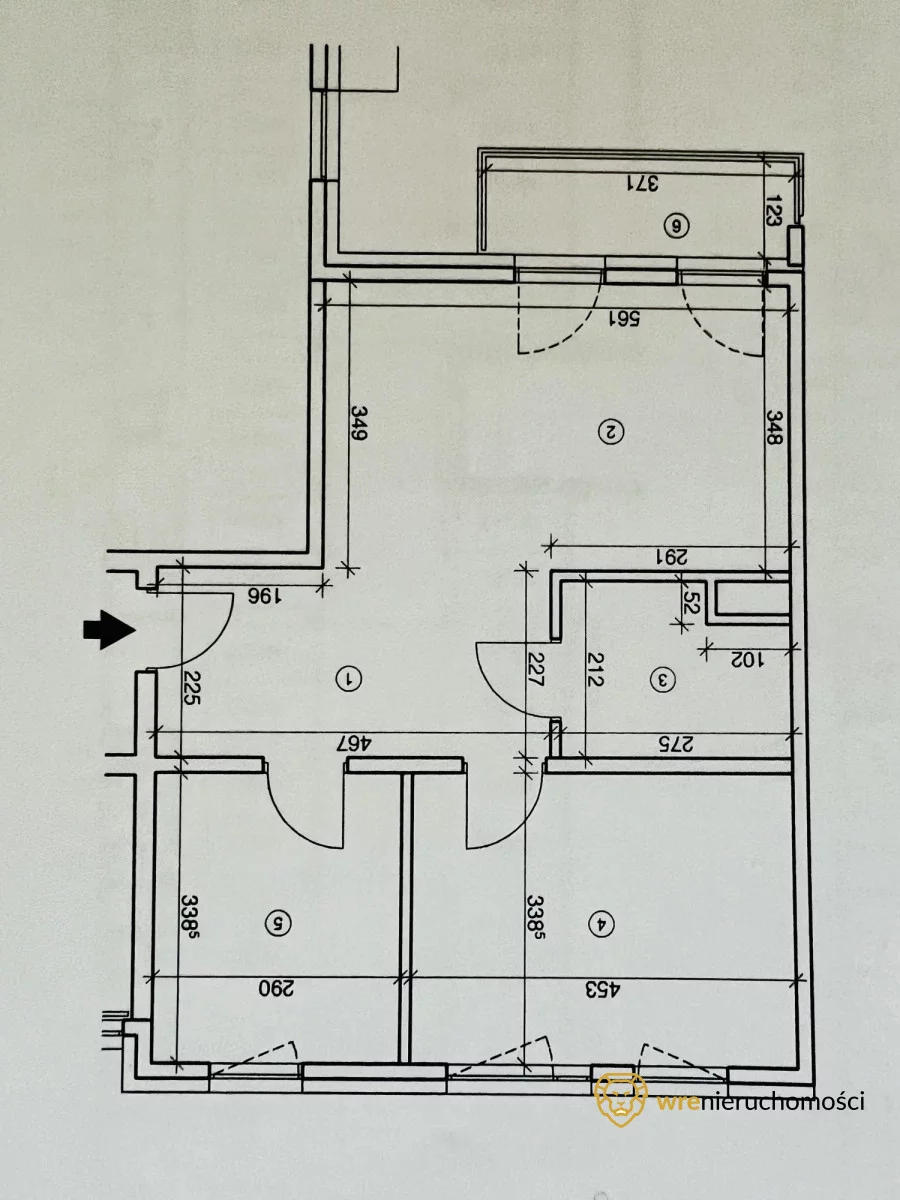 3 pokoje, mieszkanie 60,52 m², piętro 2, oferta nr , 166660, Wrocław, Wojszyce, Jarosława Iwaszkiewicza